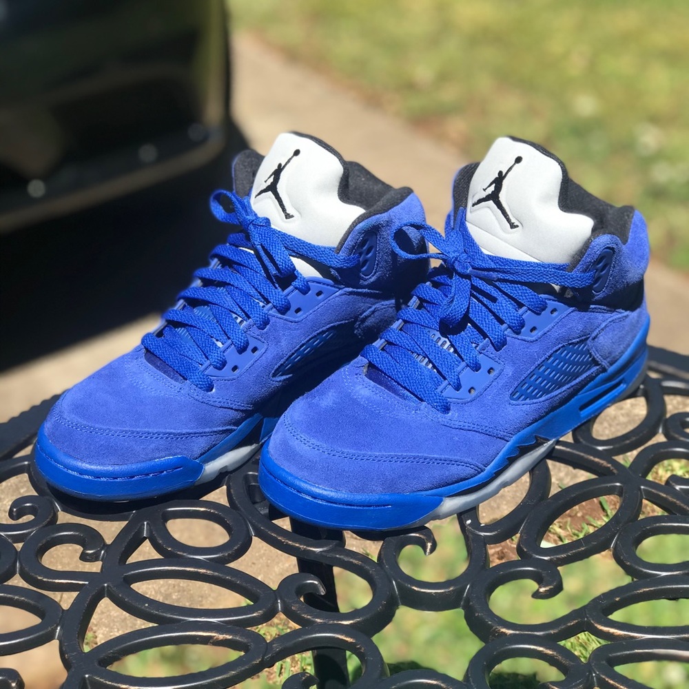 SOLD! 2017 Jordan 5 Blue Suede